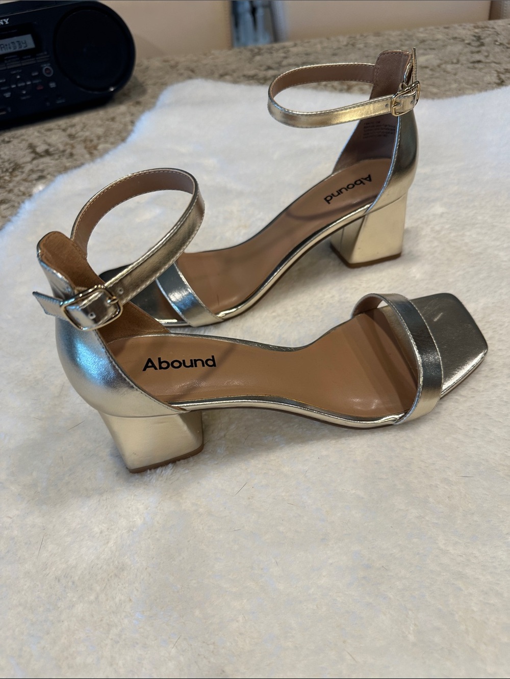 Nordstrom abound gold shoes
